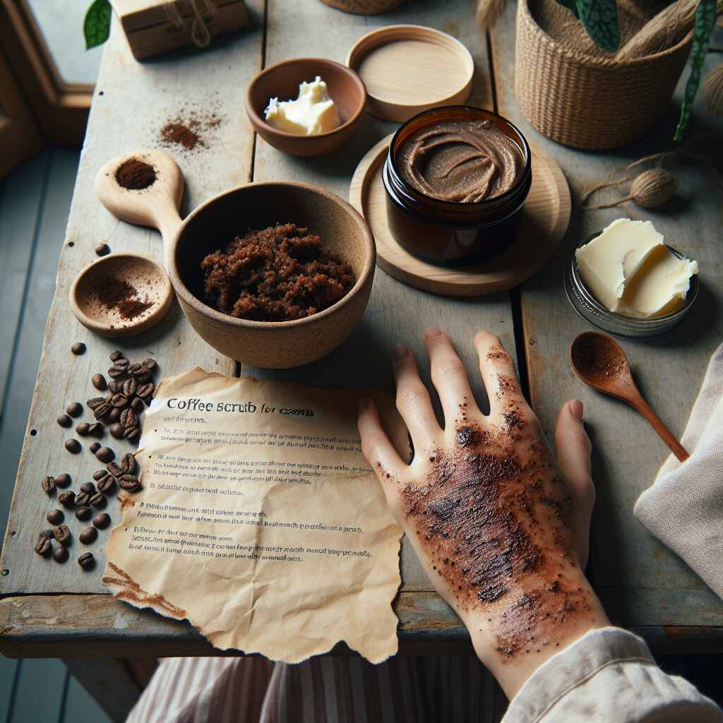Is coffee scrub good for eczema