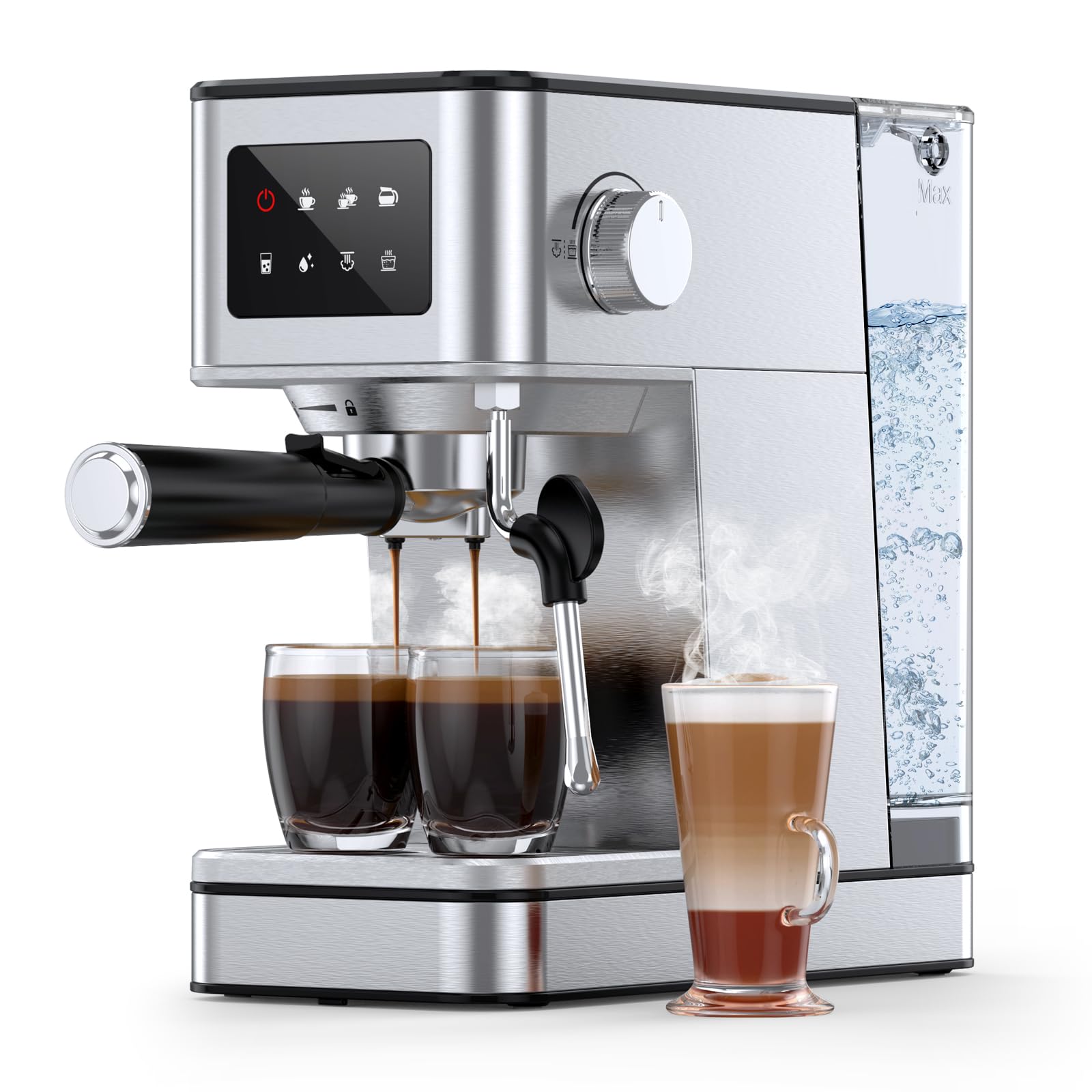 QJA 20 Bar Professional Espresso Maker