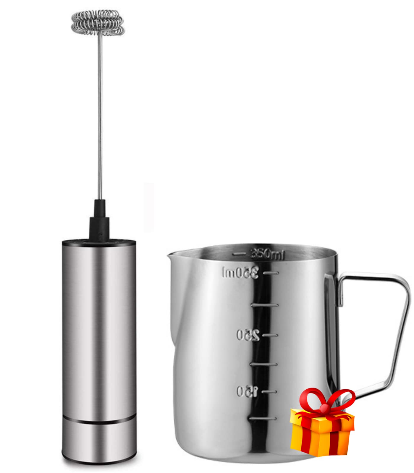 Milk Frother Handheld Battery Operated