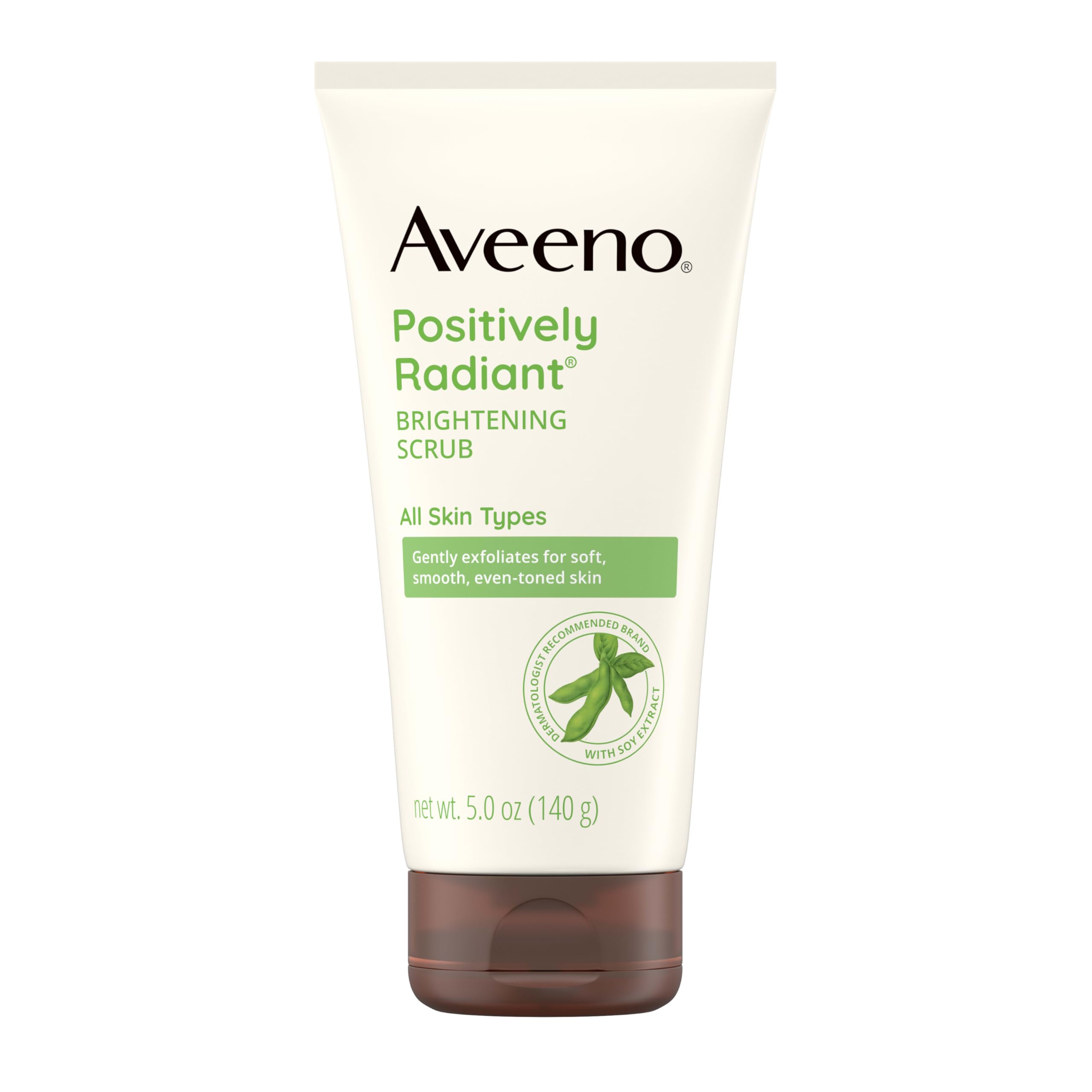 Aveeno Positively Radiant Skin Brightening Exfoliating Daily Facial Scrub