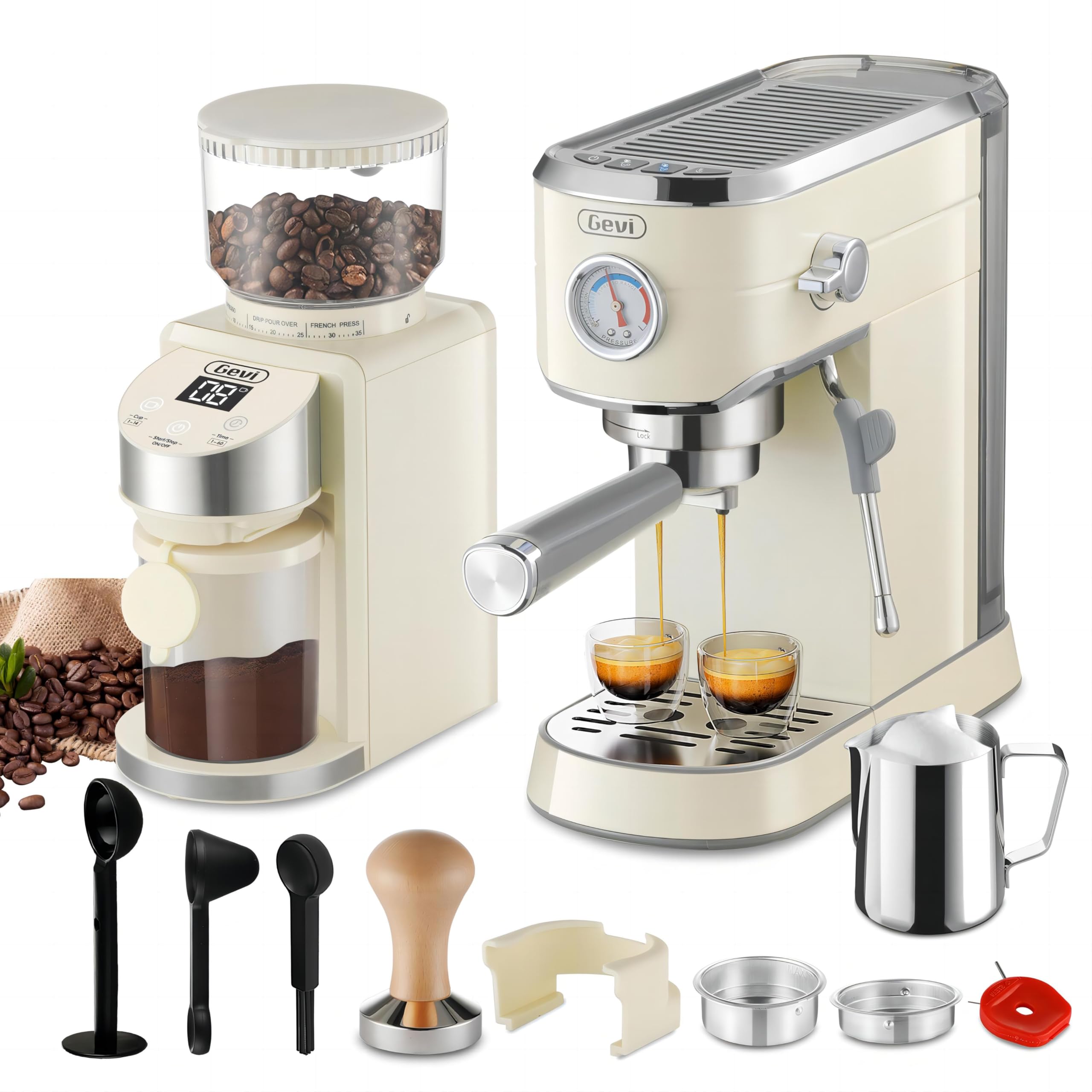 Gevi Super-Automatic Espresso Machine