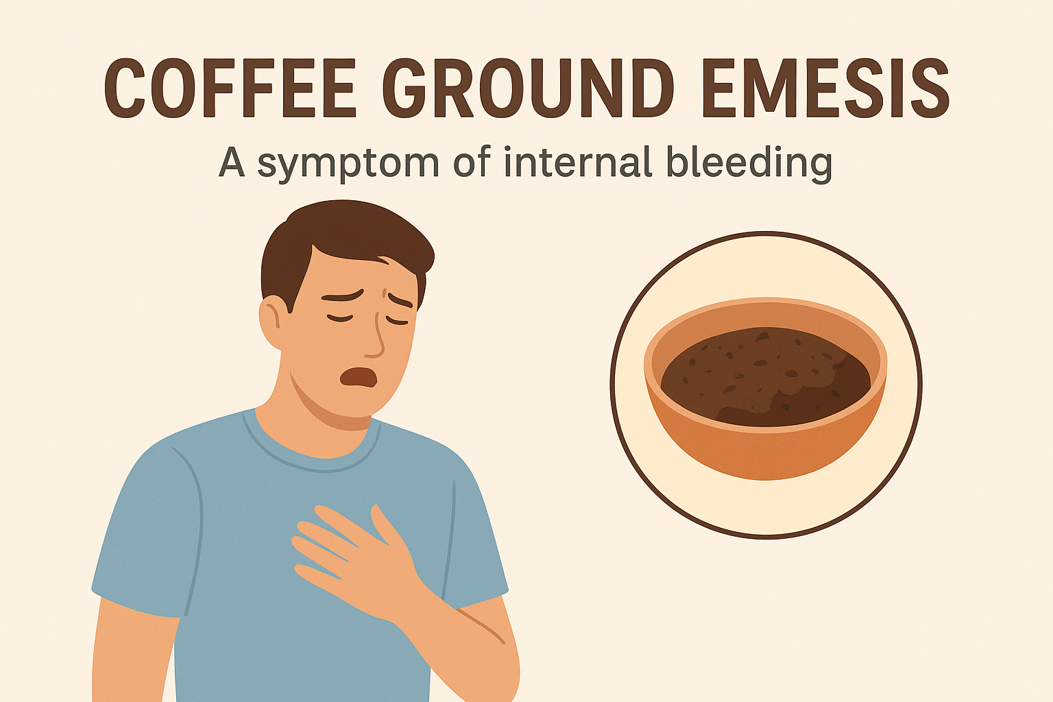 ☕ Coffee Ground Emesis: What It Means and Why You Shouldn’t Ignore It