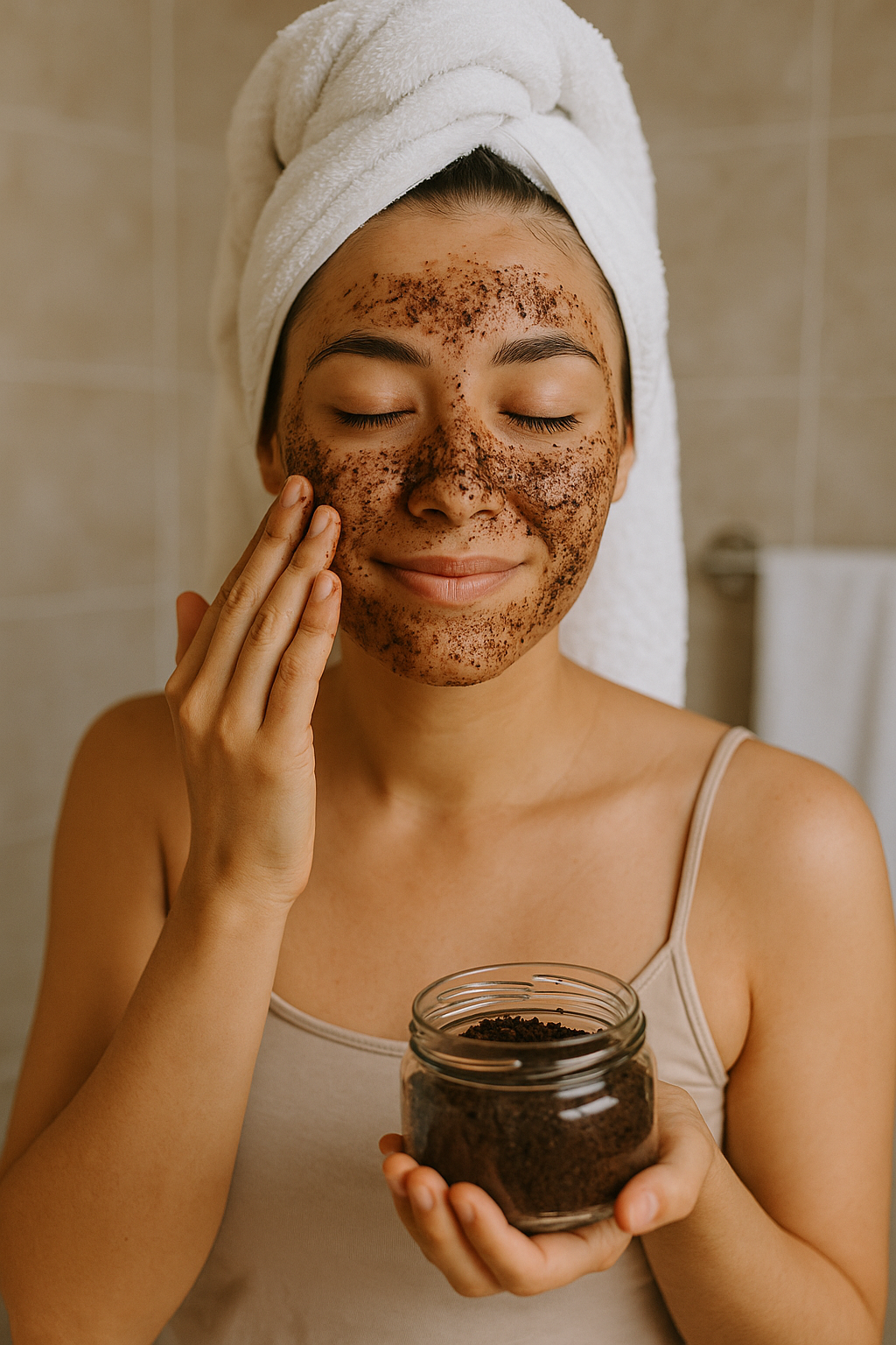 how do you make coffee scrub