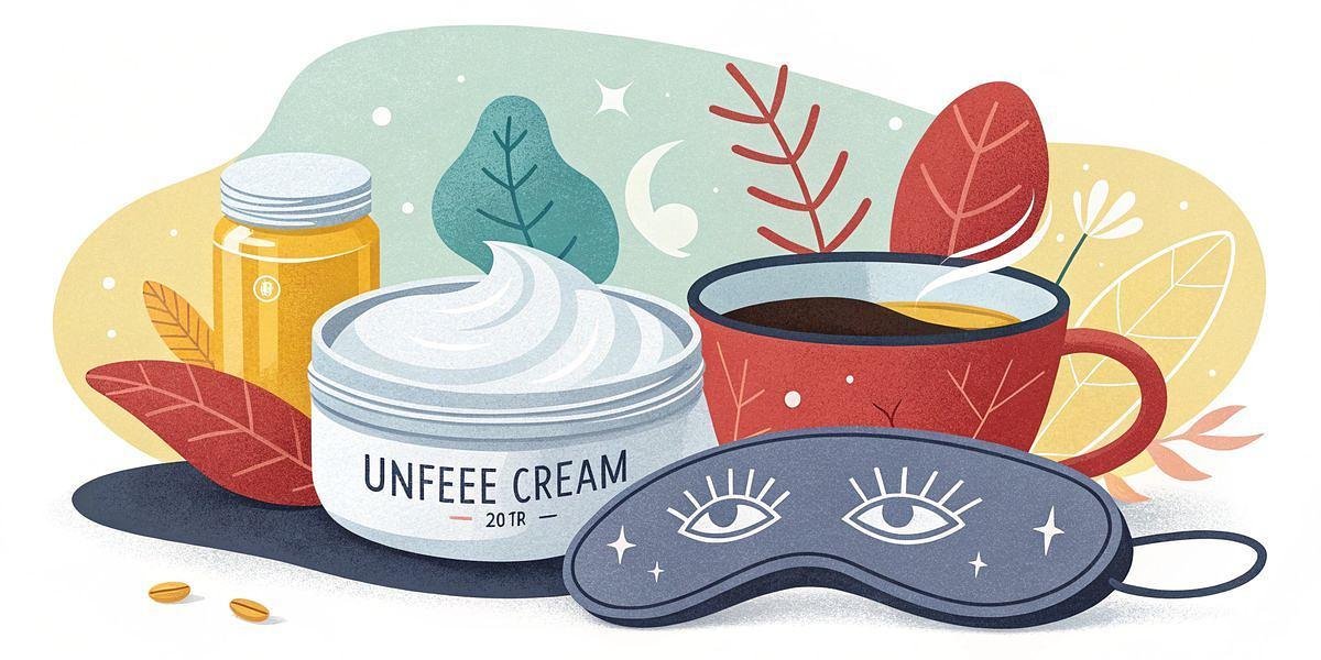 Under eye caffeine cream