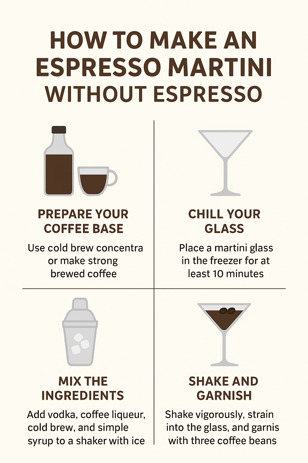 Espresso Martini Without Espresso