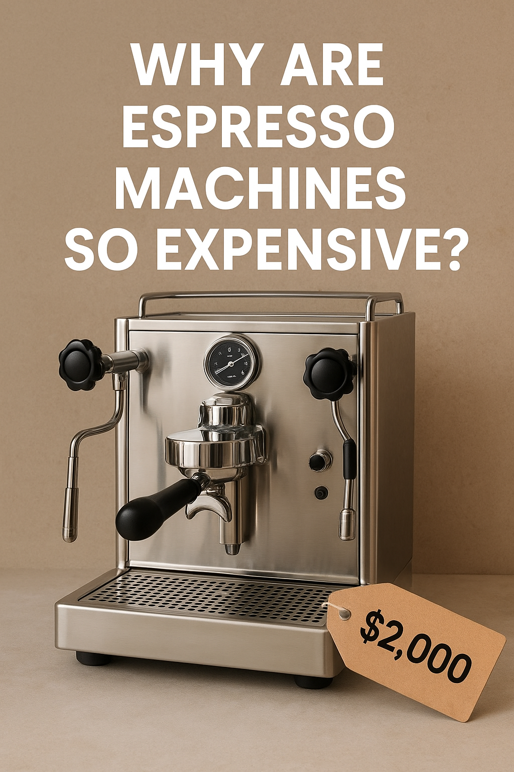 Why Are Espresso Machines So Expensive?